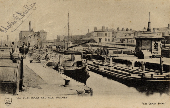 Old Quay Canal 1904, Runcorn