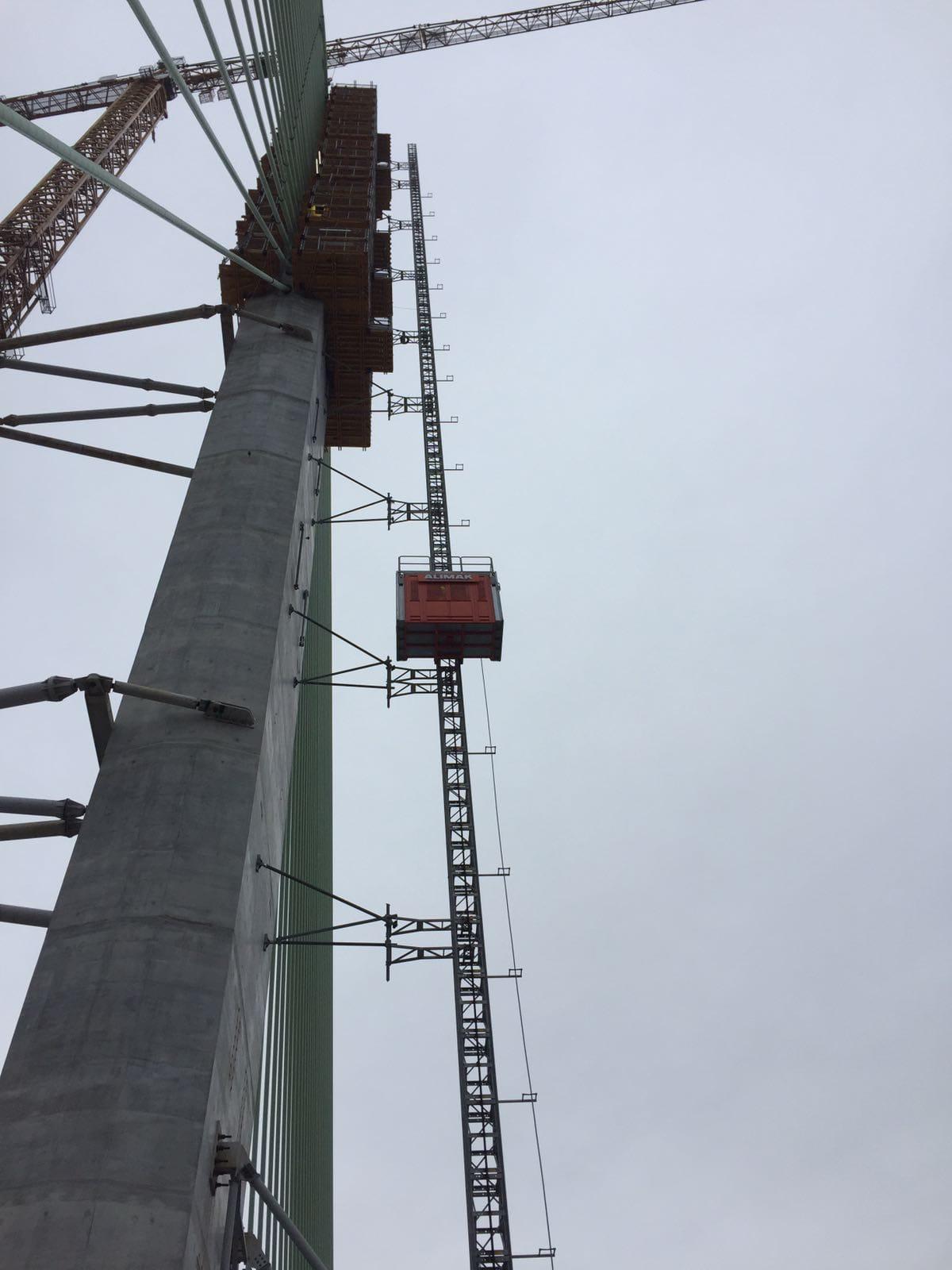 One of the Tower lifts