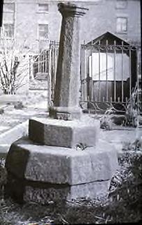 Base of old Sundial