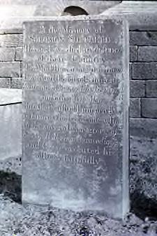 Gravestone Samuel Shepherd