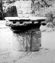 Piece of old column 