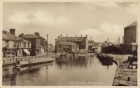 Bridgewater Canal, top locks,Runcorn