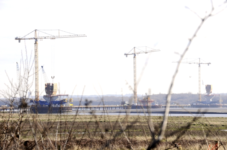 All towers viewed from Widnes side.