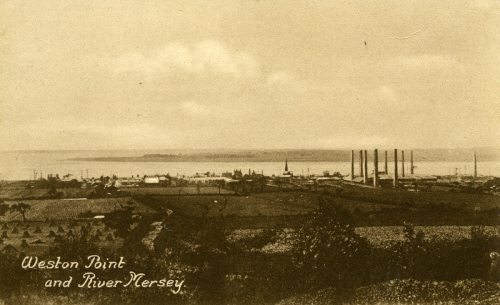 Weston Point from Runcorn Hill