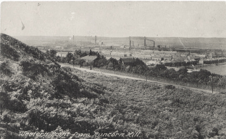 Weston Point from Runcorn Hill